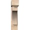 Ekena Millwork Westlake Block Smooth Bracket w/ Offset Brace, Douglas Fir, 7 1/2"W x 32"D x 32"H BKT0806X32X32WTL05SDF - alternate 4